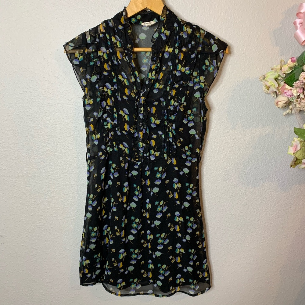 Heritage 1981 Sheer Dress with Slip Underlay